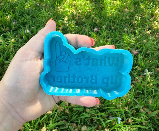 Freshie mold, What's up brother freshie mold, freshie mold, freshie supplies, smiley face, silicone mold